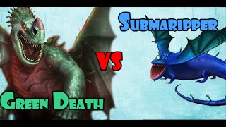 Green Death vs Ripwrecker  SPORE [upl. by Lohrman]