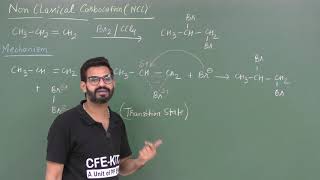 EAR L3  Non classical carbocationNCC  Mechanism  Characteristics  Stereochemistry  Examples [upl. by Solraced636]