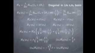 Lesson14 Zeeman Effect Deg Pert Theory [upl. by Otrebogad342]