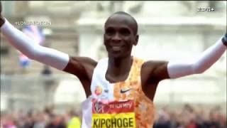 MARATHON LONDON 2019  ELIUD KIPCHOGE Power  Last 10 minutes of fight for victory Motivation video [upl. by Lleoj]