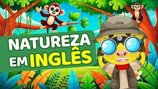 INGLÊS INFANTIL  NATUREZA EM INGLÊS  AMIGO MUMU INGLÊS [upl. by Kentigera245]