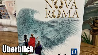 Nova Roma Queen Games  Überblick der Abläufe und Neuheit der SPIEL24 [upl. by Eelesor]