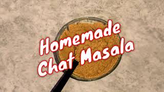 Homemade Chat Masala Recipe by Patels Kitchen UrduHindi Recipe  Ramadan Recipes [upl. by Fleece807]