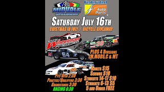 Midvale Speedway July 16th 2022 [upl. by Nivlad]