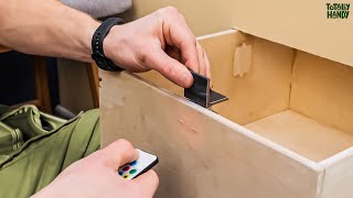 Topsecret DIY How to Build RemoteControlled Storage for Your Home  DIY Project [upl. by Dorsy]