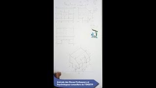 DESSIN INDUSTRIEL dessiner une perspective isométrique à partir dune projection orthogonale [upl. by Koby295]