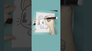 Mouse Squeaking coloringforrelaxation mice asmrcoloring shorts [upl. by Akkimat]