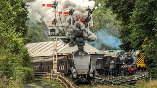 Pure Steam On The North Yorkshire Moors Railway  Annual Steam Gala 2022 [upl. by Onaivlis]