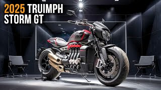 FIRST LOOK  2025 Triumph Rocket 3 Storm GT Review  Power Performance Style and Price [upl. by Liamaj]