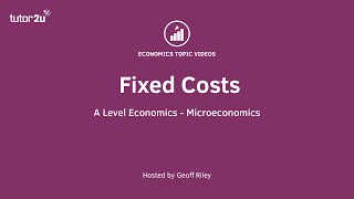 Fixed Costs [upl. by Eceinart232]