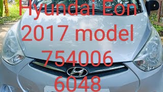 Hyundai Eon 2017 model single owner for sales RC current petrol 75400 66048 location gobi [upl. by Nomde]