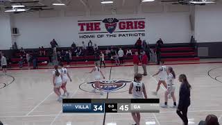 Germantown Academy Girls Basketball vs Villa Maria Academy [upl. by Lizbeth]