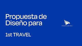 Diseño de Marca para Viajes Exclusivos y Experiencias Únicas 🌍✈️ First Travel [upl. by Quin907]