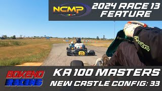 KRA 2024 Race 13  Final  New Castle Motorsports Park 33  KA Masters  Ethan Bokeno Onboard [upl. by Leipzig396]