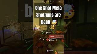 One Shot Meta Shotguns are back warzone cod shorts [upl. by Ecnerual130]