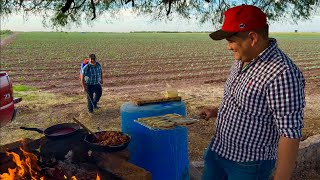 TARDE DE TRABAJO Y BUENA COMIDA ¡¡TACOS SARANDEADOS  RUTA LA NUEVE [upl. by Bork]