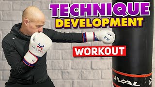 Boxing Technique Development Workout [upl. by Eneri]