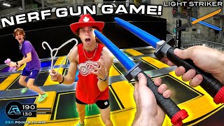 NERF GUN GAME  MELEE EDITION First Person Battle [upl. by Kermy]