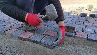 StepbyStep Guide Best Videos on Laying Paving Stones Live Compilation [upl. by Inaleon272]