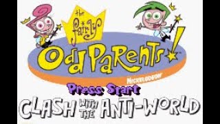 The Fairly OddParents Clash with the AntiWorld Full Game in 1 Minute [upl. by Ahsirak]