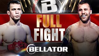 Full Fight  Usman Nurmagomedov v Mike Hamel  Bellator 255 [upl. by Anilrac]