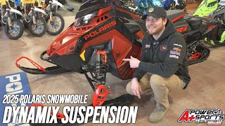 2025 Polaris Snowmobile Dynamix Suspension System Overview Video [upl. by Annaeel]