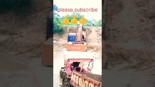 tractor ko missing dhakka maar ke Nadi paar kar raha hai 👍 tractor boy [upl. by Esialb]