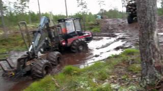 Valmet 840 in mud [upl. by Eal]