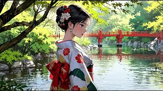 Edo Serenity Lofi Beats with Koto Shamisen Shakuhachi amp Piano  Tranquil Japanese Music [upl. by Emerej245]