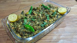 Palak Or Shaljam Ki Mazedar Sabzi  Winter Special  Palak Recipe  Amnas hub [upl. by Fennelly969]