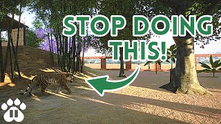 Top 10 Mistakes in Planet Zoo [upl. by Ahsiekyt]