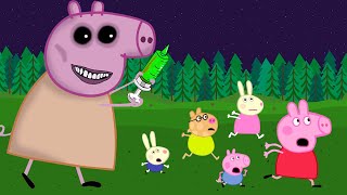 Zombie Apocalypse Mom Zombie appears in the forest🧟‍♀️ Peppa Pig Funny Animation [upl. by Drislane]