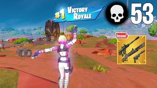 53 Elimination Solo vs Squads Wins Fortnite Chapter 5 Season 4 Ps4 Controller Gameplay [upl. by Bergren977]