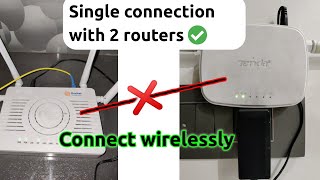 How to connect another router to main router wirelessly  connect 2nd router to main router wireless [upl. by Ynatirb28]