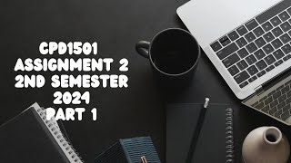 CPD1501 ASSIGNMENT 2• PART 1• PUBLIC PROTECTOR• CHAPTER 9 INSTITUTIONS [upl. by Recnal]