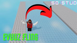 How To EVUUZ FLING OP GLITCH  Roblox [upl. by Melena]