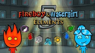 Fireboy and Watergirl 5 Elements Walkthrough All Levels [upl. by Yrollam]