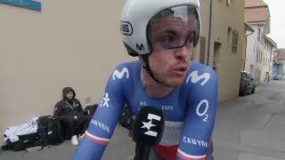 Rémi Cavagna  Interview à larrivée  Prologue  Tour de Romandie 2024 [upl. by Ahsiya88]