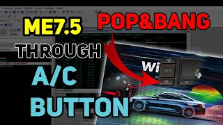 ME7 POPampBANG TROUGH AC BUTTON HOW TO WINOLS [upl. by Ainniz523]