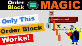 🔴 Identify The Best ORDER BLOCKS to Trade Now you can trade like banks [upl. by Aihseya]