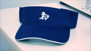 Instructional Video Tips on Embroidering on Visors [upl. by Enner131]