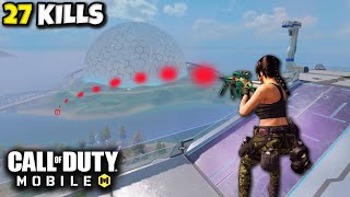 SNIPING on THE FLOATING PLATFORM 🤯 COD MOBILE [upl. by Bern]