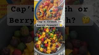 Cap’n Crunch or Berry Crunch food foodie breakfast [upl. by Hamlet]