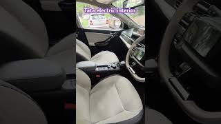 Tata electric car interior nice🥰 like amp subscribe please [upl. by Aehcsrop]