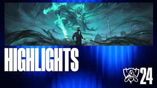 Highlights  MDK vs PSG  Game 3  PlayIn Stage Day 03  2024 Worlds  Highlights [upl. by Entruoc241]