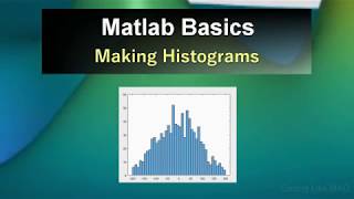 Matlab Basics Histograms [upl. by Domenech571]