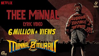 Thee Minnal Lyric Video  Minnal Murali  Tovino Thomas  Basil Joseph  Sushin Shyam  Sophia Paul [upl. by Coheman]