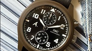 IWC Pilot’s Chronograph Saint Exupery Edition “The Last Flight” Ceramic IW388004 Limited Edition [upl. by Llehsam]