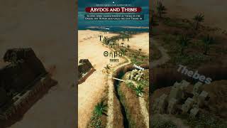 Thebes and Abydos shorts fypシ fyp history mystery ancient documentary [upl. by Sherline]