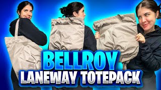 Bellroy Laneway Totepack Review Easy Personal Item bag [upl. by Casilda420]